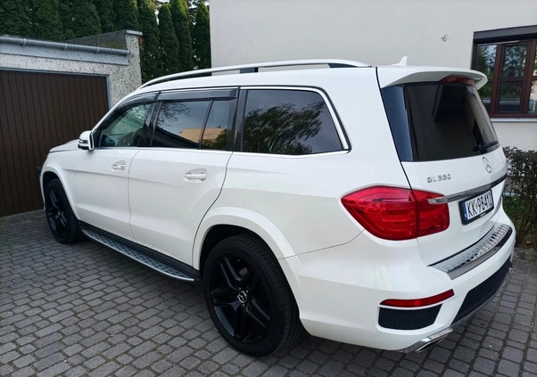 Mercedes-Benz GL cena 139900 przebieg: 125000, rok produkcji 2013 z Kutno małe 436